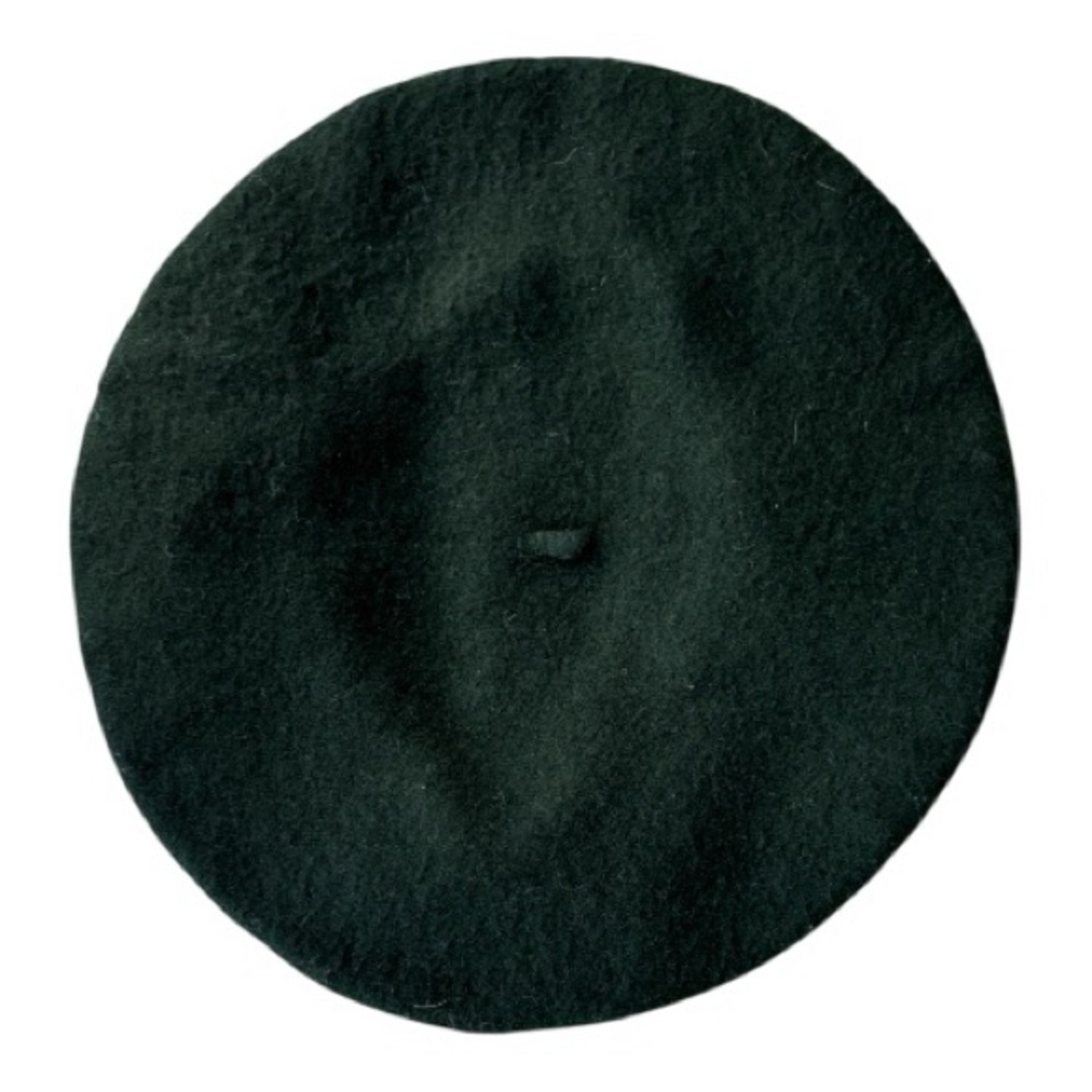 Kid size adorable Classic dark green Beret